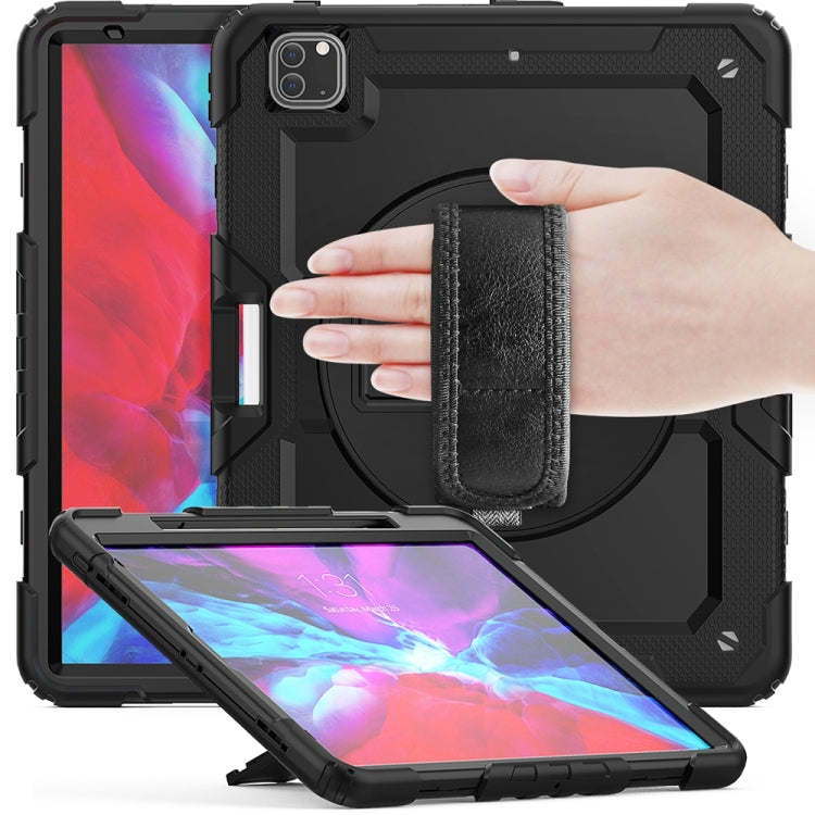 Lucky Wheel Grip Silicone Hybrid PC Tablet Case with Shoulder Strap