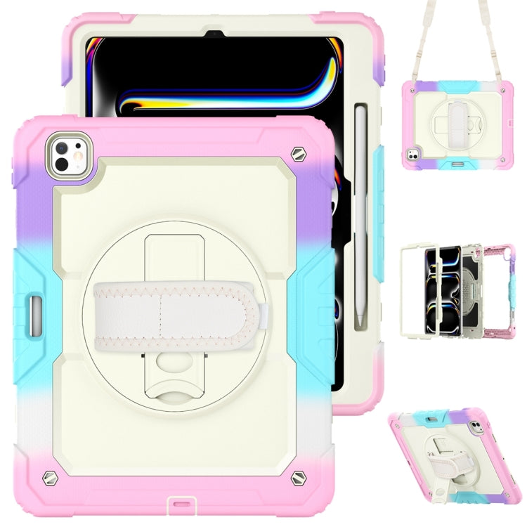 Silicone Hybrid PC Tablet Protective Case, For iPad Air 11 2024 / Air 11 2025��������������������...