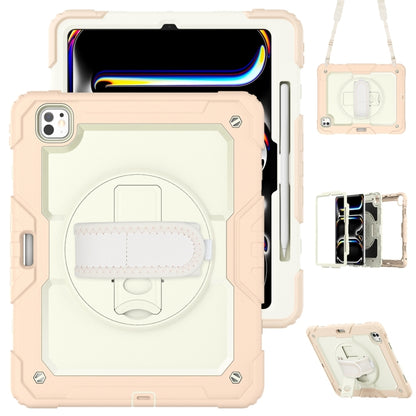 Lucky Wheel Grip Silicone Hybrid PC Tablet Case with Shoulder Strap