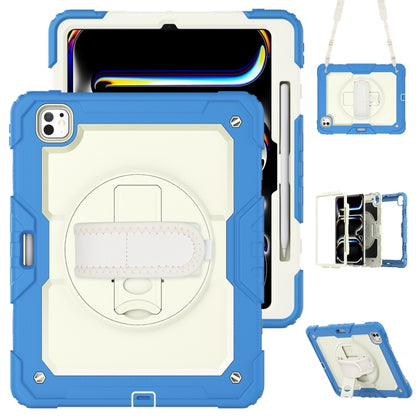 Lucky Wheel Grip Silicone Hybrid PC Tablet Case with Shoulder Strap