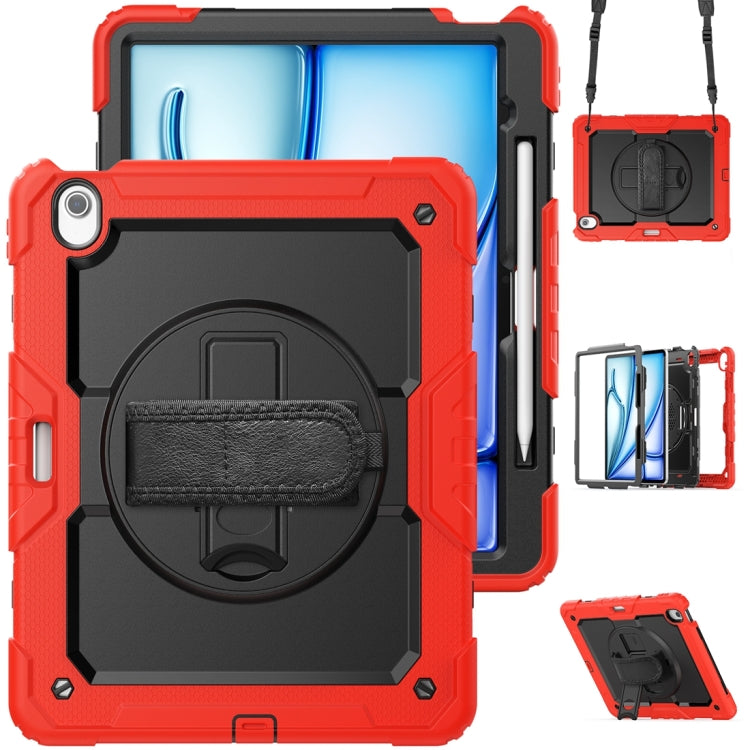 Silicone Hybrid PC Tablet Protective Case, For iPad Air 11 2024 / Air 11 2025��������������������...