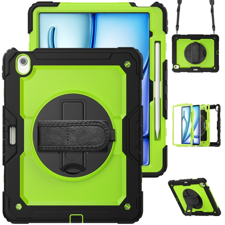 Silicone Hybrid PC Tablet Protective Case, For iPad Air 11 2024 / Air 11 2025��������������������...