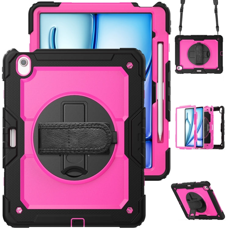 Silicone Hybrid PC Tablet Protective Case, For iPad Air 11 2024 / Air 11 2025��������������������...