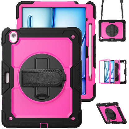 Silicone Hybrid PC Tablet Protective Case, For iPad Air 11 2024 / Air 11 2025��������������������...