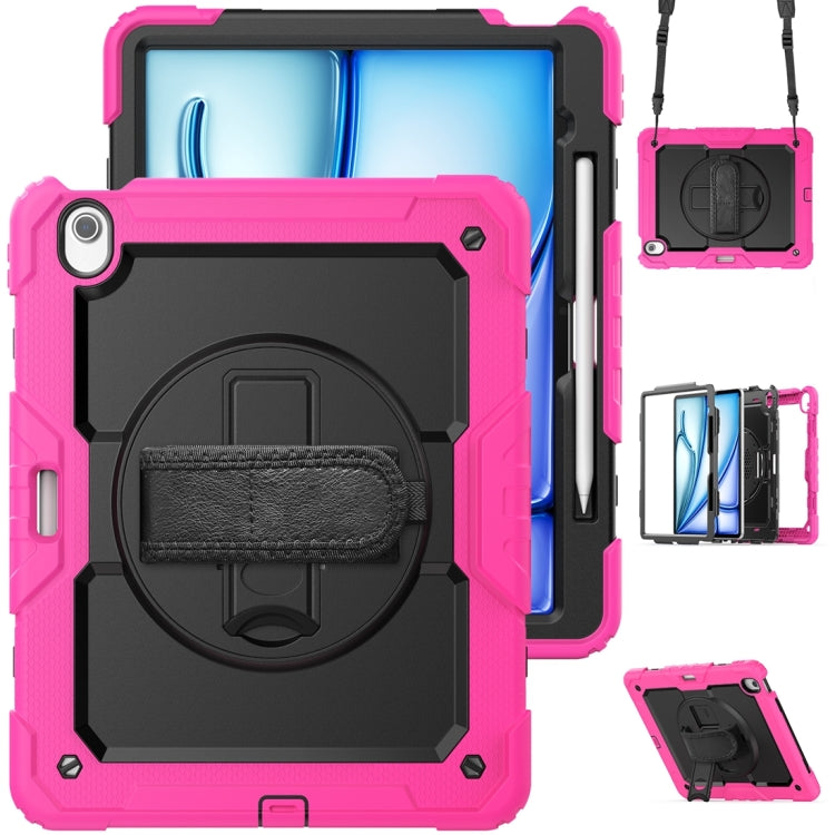 Silicone Hybrid PC Tablet Protective Case, For iPad Air 11 2024 / Air 11 2025��������������������...