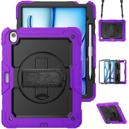 Silicone Hybrid PC Tablet Protective Case, For iPad Air 11 2024 / Air 11 2025��������������������...