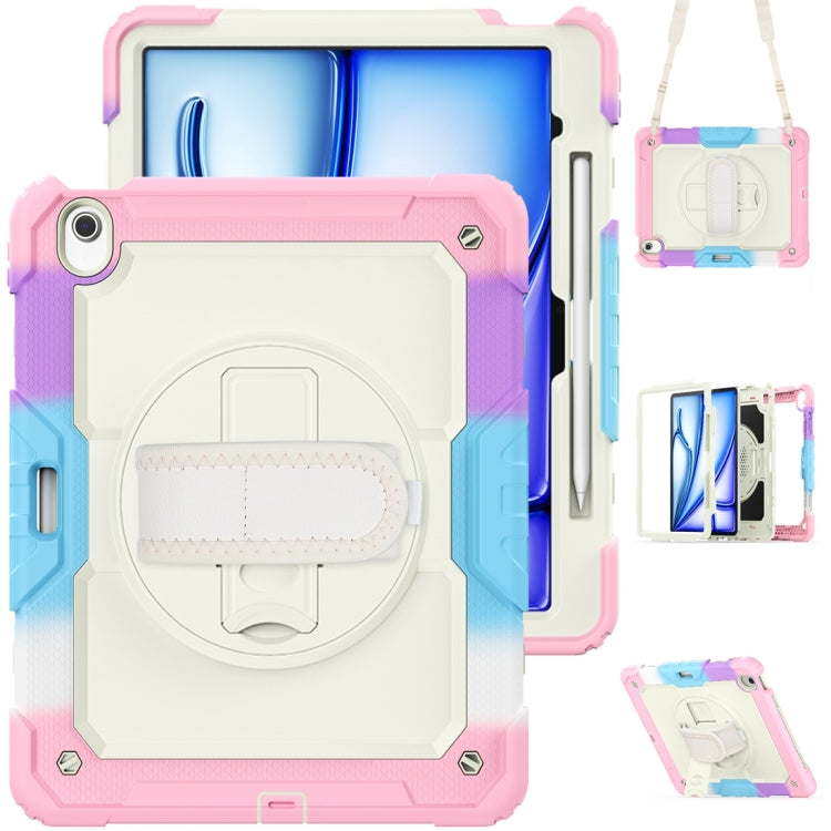 Silicone Hybrid PC Tablet Protective Case, For iPad Air 11 2024 / Air 11 2025��������������������...