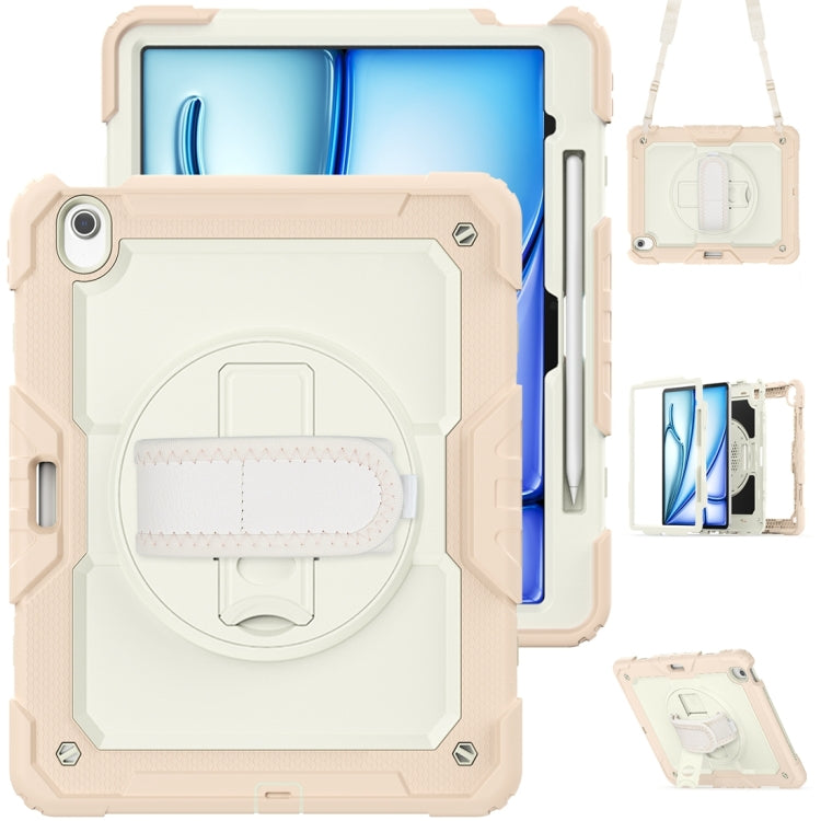Silicone Hybrid PC Tablet Protective Case, For iPad Air 11 2024 / Air 11 2025��������������������...