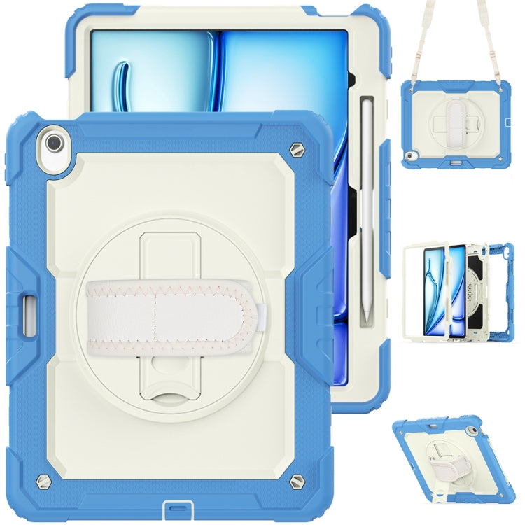 Silicone Hybrid PC Tablet Protective Case, For iPad Air 11 2024 / Air 11 2025��������������������...