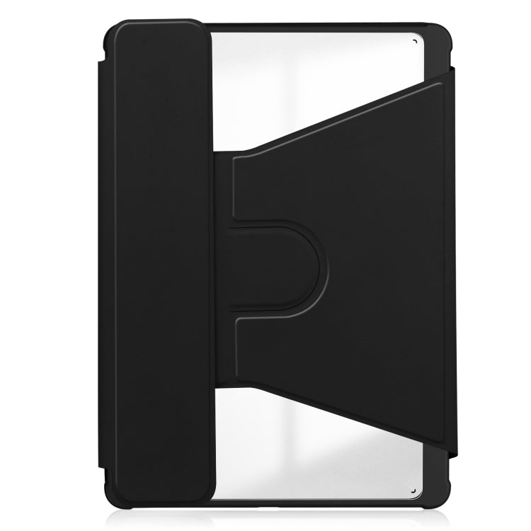 Transparent Rotation Smart Leather Tablet Case with Keyboard, For iPad Air 11 2025 / 2024��������...