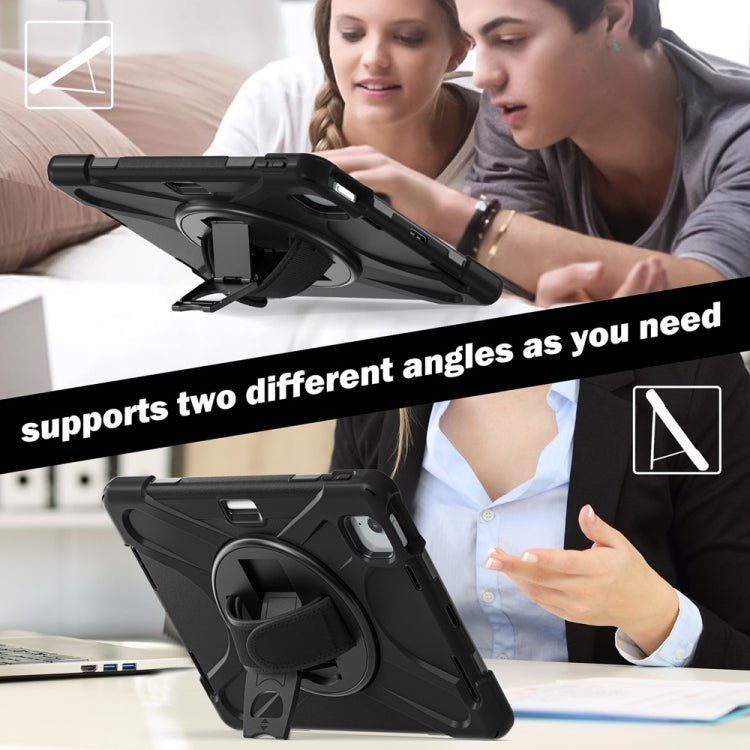 Rotatable Holder Silicone Hybrid PC Tablet Case with Shoulder Strap������������������������������...