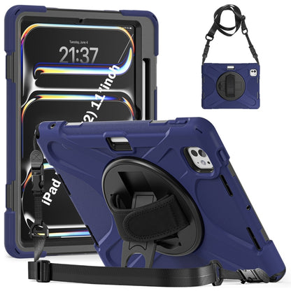 Rotatable Holder Silicone Hybrid PC Tablet Case with Shoulder Strap������������������������������...