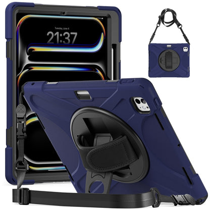 Rotatable Holder Silicone Hybrid PC Tablet Case with Shoulder Strap������������������������������...