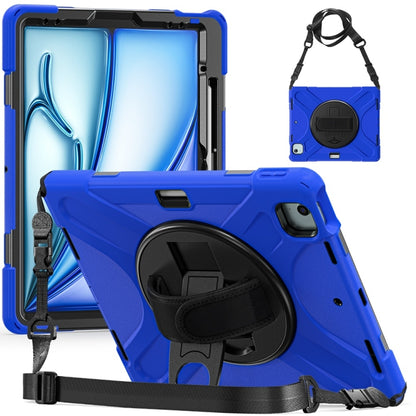 Rotatable Holder Silicone Hybrid PC Tablet Case with Shoulder Strap������������������������������...