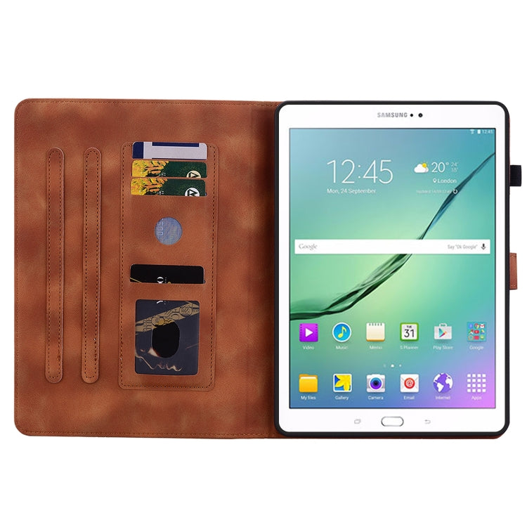 Lily Embossed Leather Tablet Case