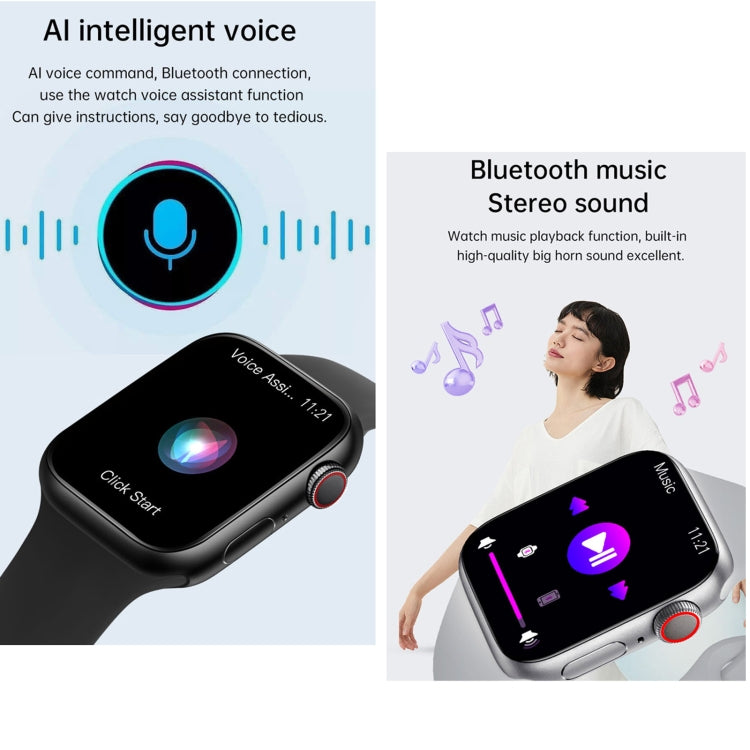 WS11 MAX 2.2 inch Fitness Sport Smart Watch