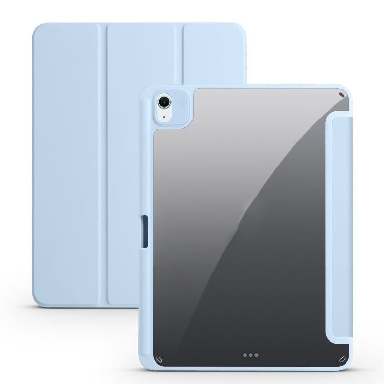 Acrylic 3-folding Smart Leather Tablet Case, For iPad Air 11 2024 / 2025, For iPad Pro 13 2024���...