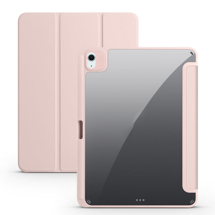 Acrylic 3-folding Smart Leather Tablet Case, For iPad Air 11 2024 / 2025, For iPad Pro 13 2024���...