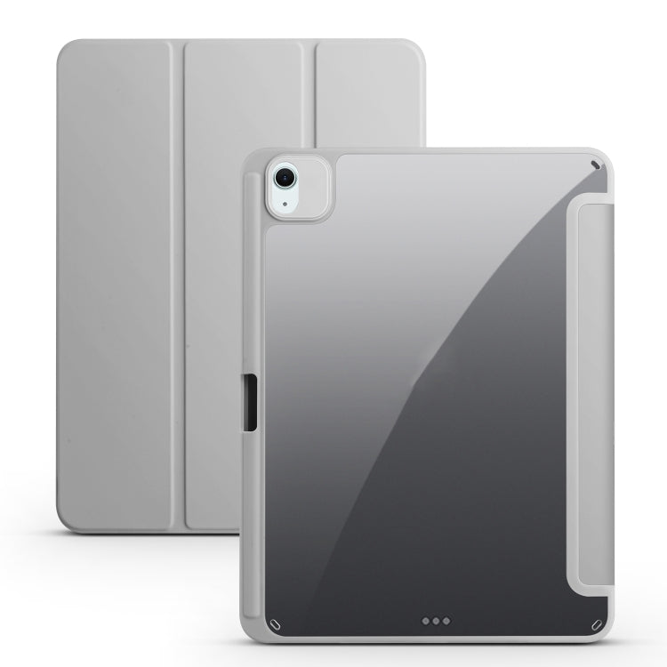 Acrylic 3-folding Smart Leather Tablet Case, For iPad Air 11 2024 / 2025, For iPad Pro 13 2024���...