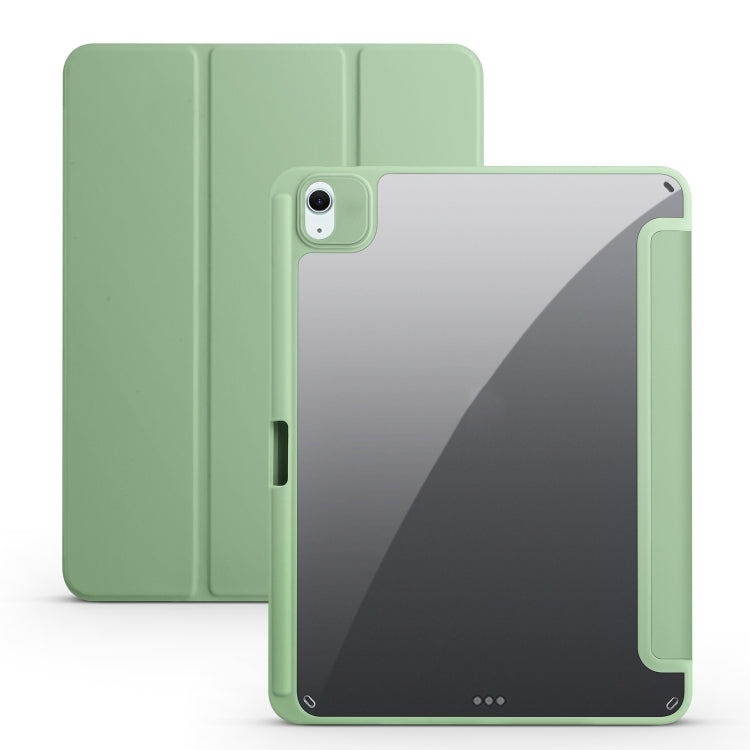 Acrylic 3-folding Smart Leather Tablet Case, For iPad Air 11 2024 / 2025, For iPad Pro 13 2024���...