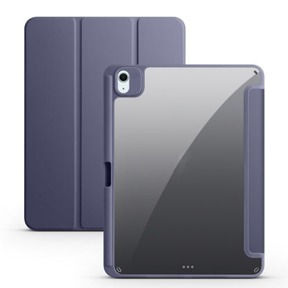 Acrylic 3-folding Smart Leather Tablet Case, For iPad Air 11 2024 / 2025, For iPad Pro 13 2024���...