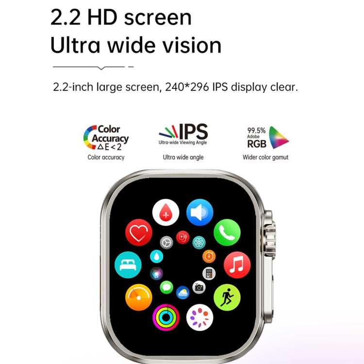 WS12 ULTRA 2 2.2 inch Sport Smart Watch