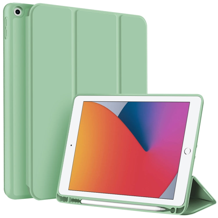 3-fold TPU Smart Leather Tablet Case with Pen Slot, For iPad 2025 / 2022�������������������������...