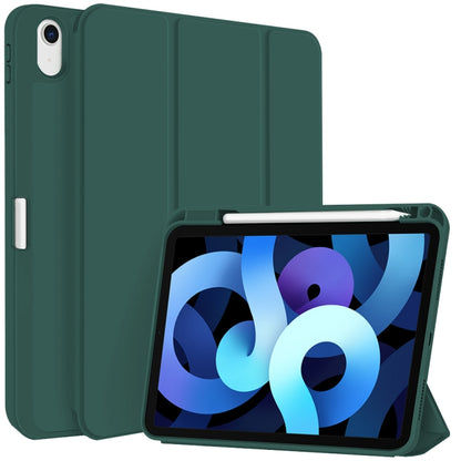 3-fold TPU Smart Leather Tablet Case with Pen Slot, For iPad 2025 / 2022�������������������������...
