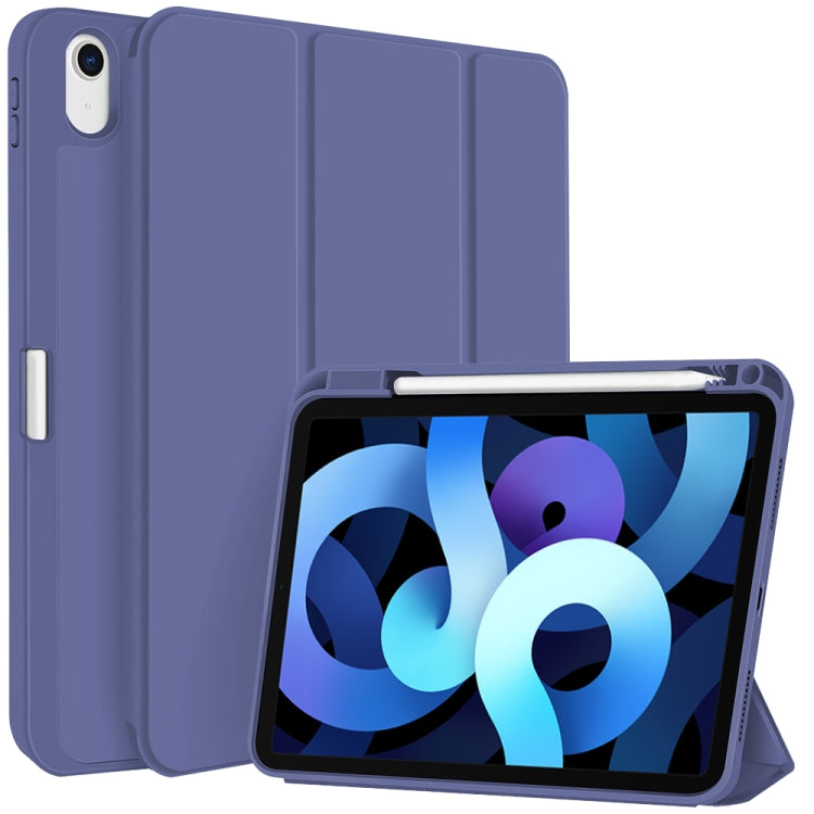 3-fold TPU Smart Leather Tablet Case with Pen Slot, For iPad 2025 / 2022�������������������������...