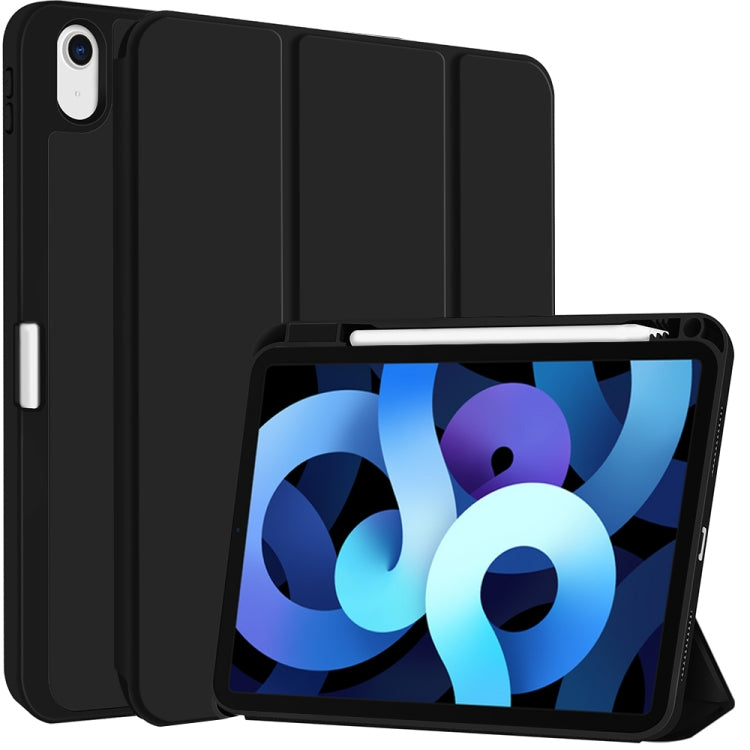 3-fold TPU Smart Leather Tablet Case with Pen Slot, For iPad 2025 / 2022�������������������������...