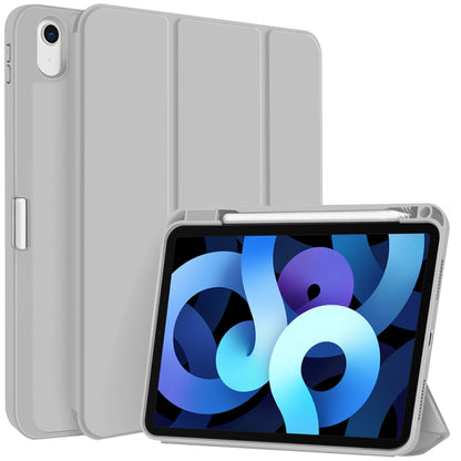 3-fold TPU Smart Leather Tablet Case with Pen Slot, For iPad 2025 / 2022�������������������������...