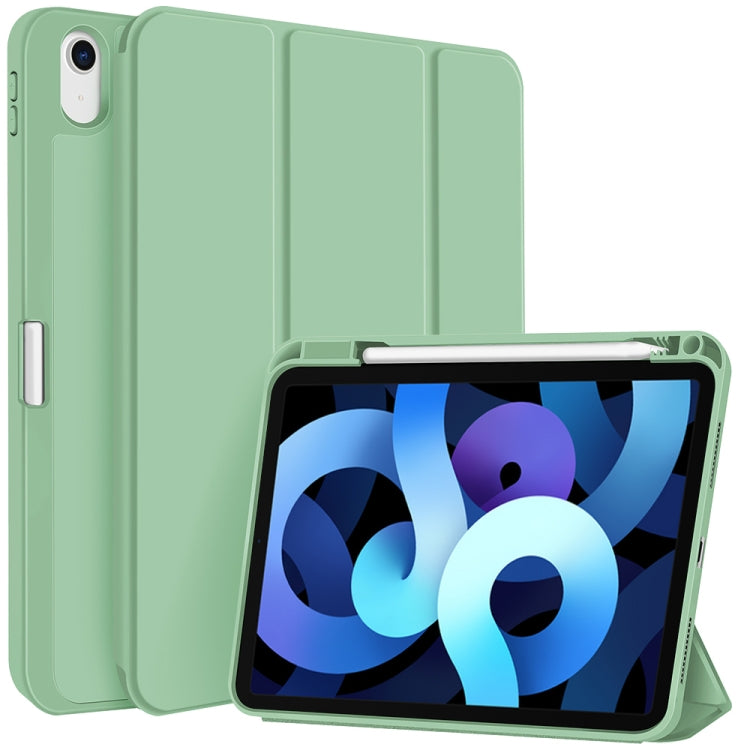 3-fold TPU Smart Leather Tablet Case with Pen Slot, For iPad 2025 / 2022�������������������������...
