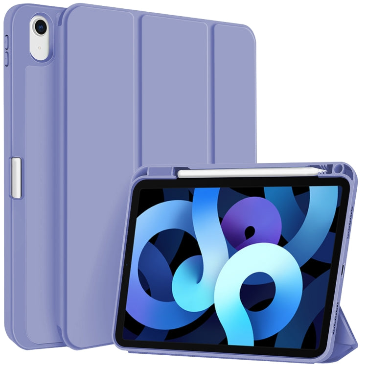 3-fold TPU Smart Leather Tablet Case with Pen Slot, For iPad 2025 / 2022�������������������������...