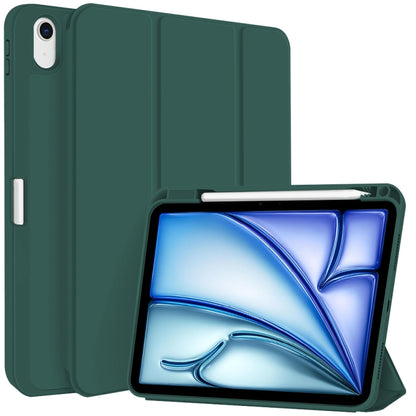 3-fold TPU Smart Leather Tablet Case with Pen Slot, For iPad 2025 / 2022�������������������������...