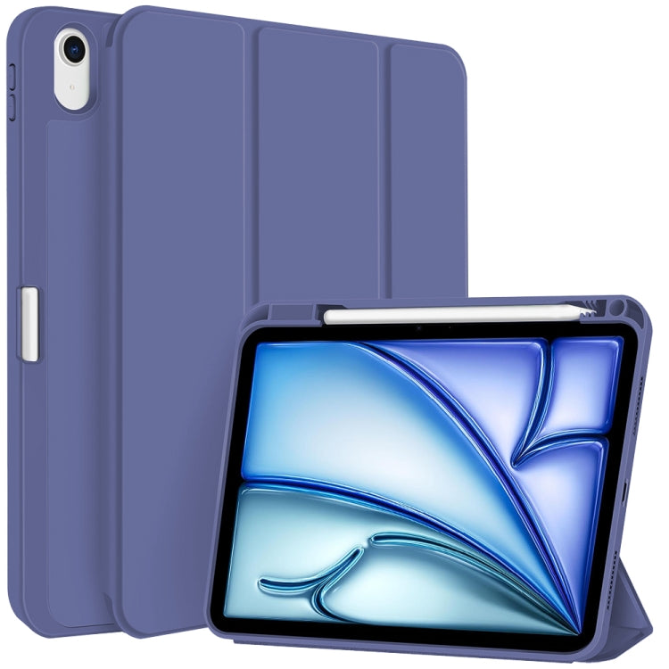 3-fold TPU Smart Leather Tablet Case with Pen Slot, For iPad 2025 / 2022�������������������������...