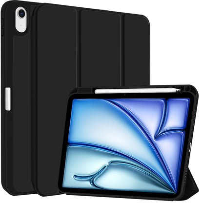 3-fold TPU Smart Leather Tablet Case with Pen Slot, For iPad 2025 / 2022�������������������������...