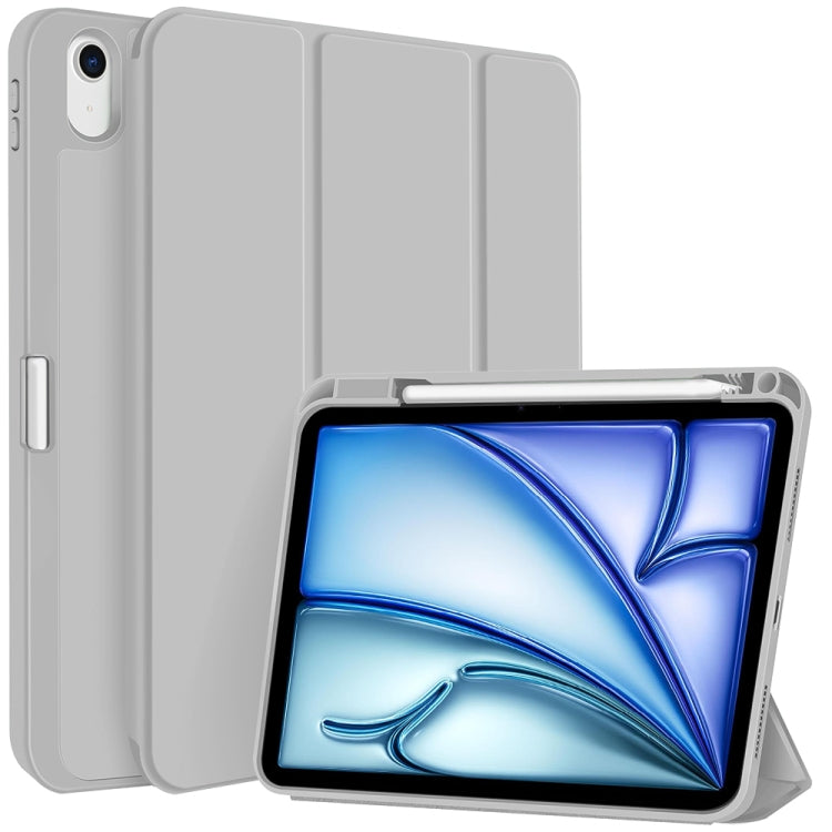 3-fold TPU Smart Leather Tablet Case with Pen Slot, For iPad 2025 / 2022�������������������������...