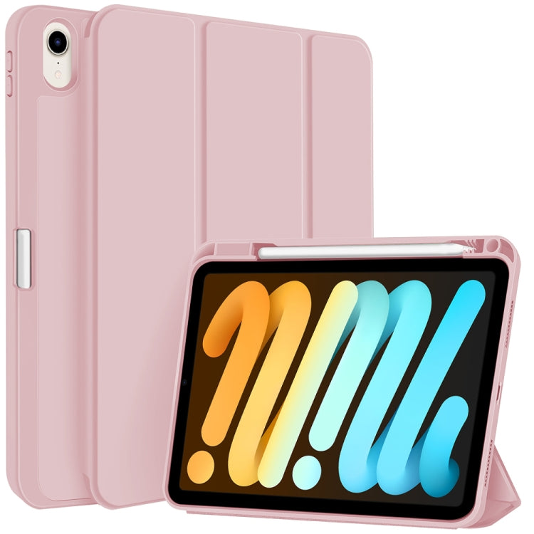 3-fold TPU Smart Leather Tablet Case with Pen Slot, For iPad 2025 / 2022�������������������������...