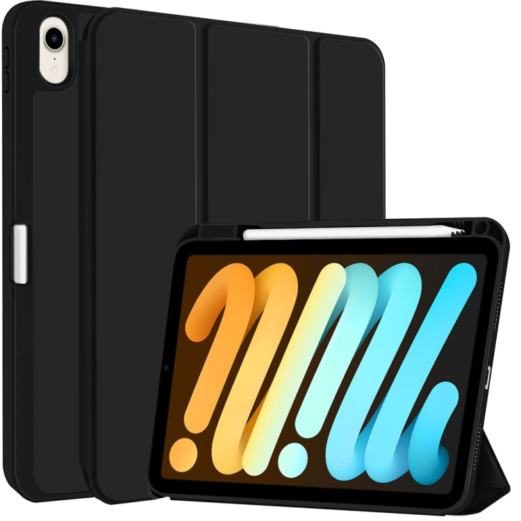 3-fold TPU Smart Leather Tablet Case with Pen Slot, For iPad 2025 / 2022�������������������������...