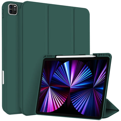 3-fold TPU Smart Leather Tablet Case with Pen Slot, For iPad 2025 / 2022�������������������������...