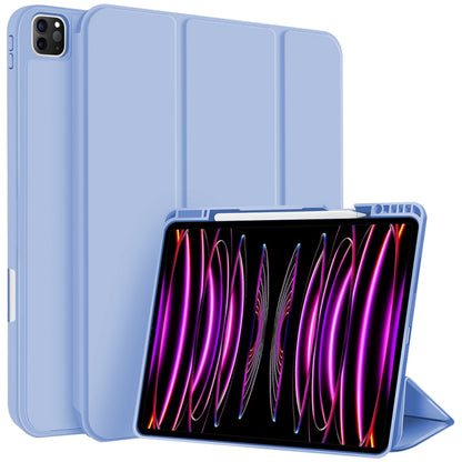 3-fold TPU Smart Leather Tablet Case with Pen Slot, For iPad 2025 / 2022�������������������������...