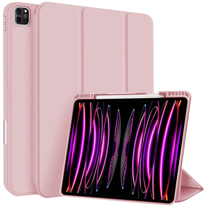 3-fold TPU Smart Leather Tablet Case with Pen Slot, For iPad 2025 / 2022�������������������������...