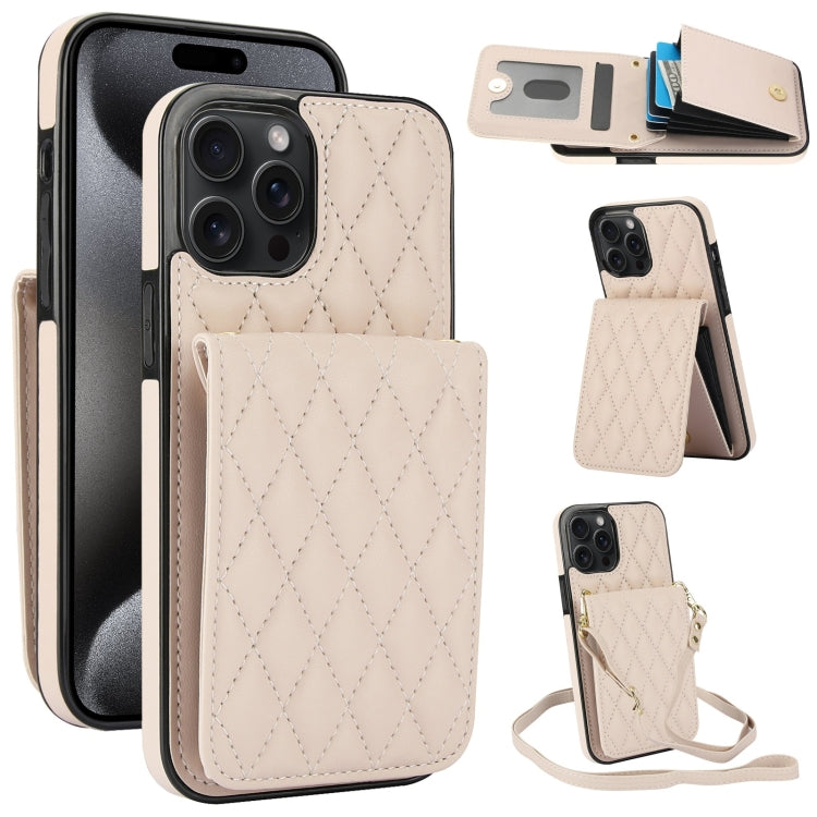 YM015 Crossbody Rhombic Card Bag RFID Phone Case