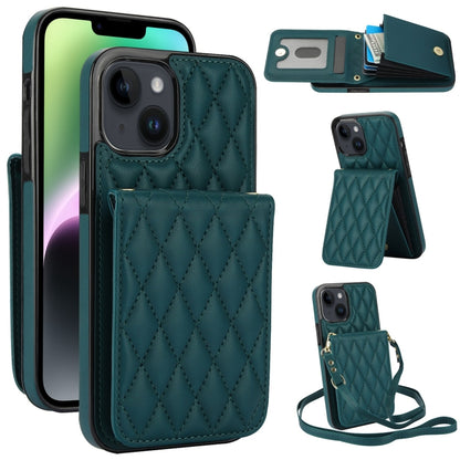 YM015 Crossbody Rhombic Card Bag RFID Phone Case