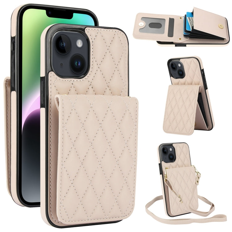 YM015 Crossbody Rhombic Card Bag RFID Phone Case