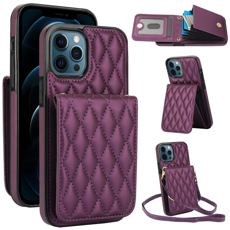 YM015 Crossbody Rhombic Card Bag RFID Phone Case