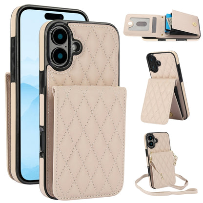 YM015 Crossbody Rhombic Card Bag RFID Phone Case