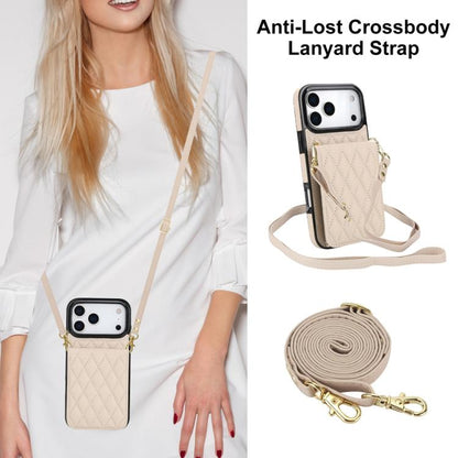 YM015 Crossbody Rhombic Card Bag RFID Phone Case