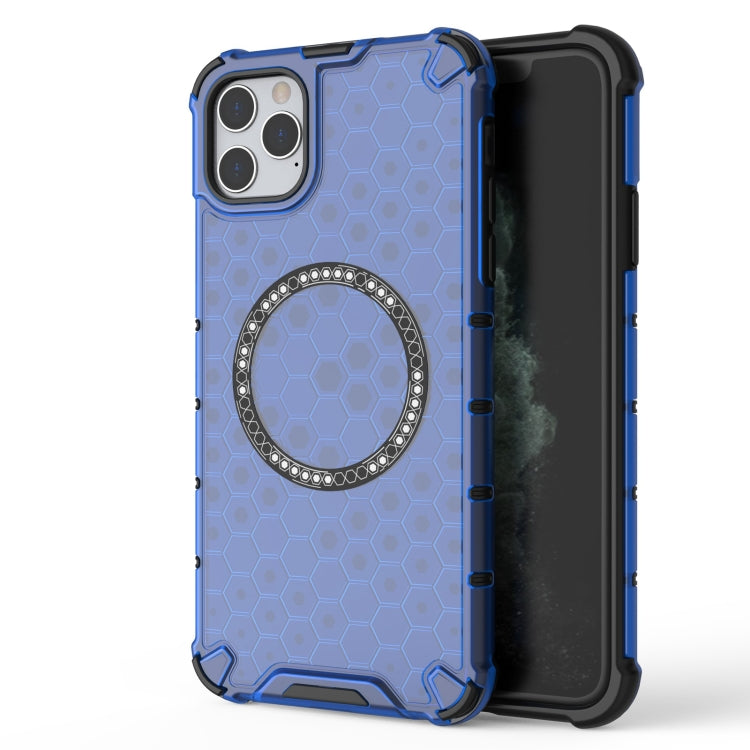 Honeycomb Magnetic Ring Shockproof Phone Case, For iPhone 16e, For iPhone 16 Pro Max�������������...