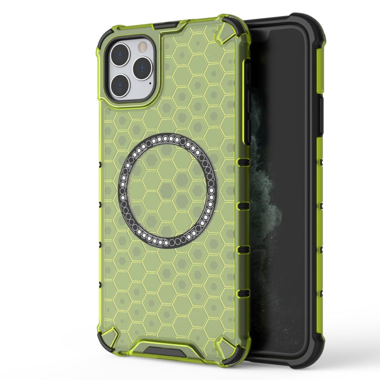 Honeycomb Magnetic Ring Shockproof Phone Case, For iPhone 16e, For iPhone 16 Pro Max�������������...